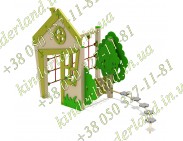 Игровой домик с сеткой